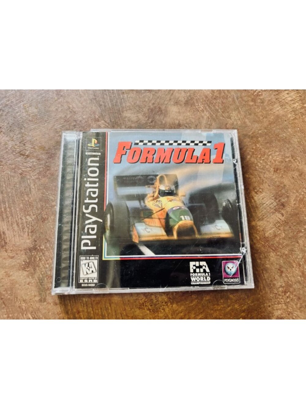 Formula 1 Racing Video Game For Sony PlayStation PS1 - Psygnosis 1996